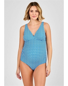 Купальный костюм MATERNITY FLORAL, синий Jojo maman bébé