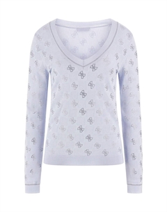 Джемпер, синий Guess