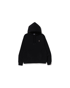 BAPE Ape Head One Point свободный крой пуловер с капюшоном SS23, синий A bathing ape®