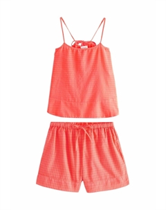 Пижама GINGHAM SET, фуксия Next