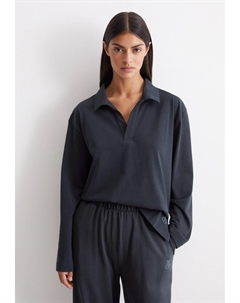 Пижамная рубашка, темно-синий Marc o'polo