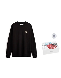 Свитшот ограниченной серии «Год Дракона» унисекс, красный Calvin klein