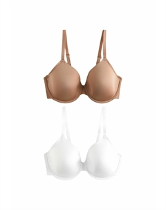 Бюстгальтер на косточках FULL CUP PAD TWO PACK, слоновая кость Next