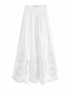 Юбка-колокол, белый Next