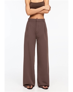 Брюки DARTED, коричневый Pull & bear