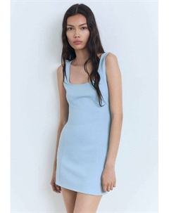 Платье из джерси MILLY, светло-голубой Mango