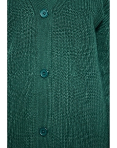 Кардиган OVERSIZE, темно-зеленый Mymo