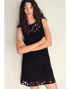 Платье-джемпер GIARDINO, черный Mango