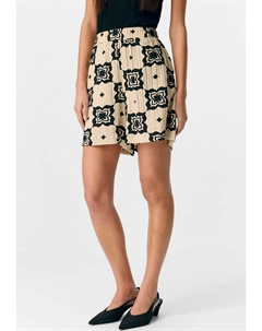 Шорты PRINT, бежевый Object