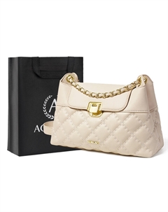 Женская сумка через плечо, Молочный коктейль Белый - 703049 Aokang