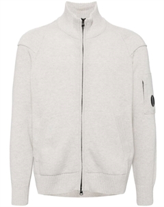 Кардиган с декором Lens, серый C.p. company