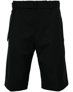 Шерстяные шорты Robur строгого кроя, черный Heliot emil