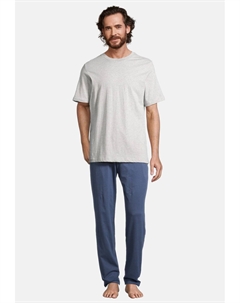 Пижама NIGHT & HOME SET, синий Schiesser