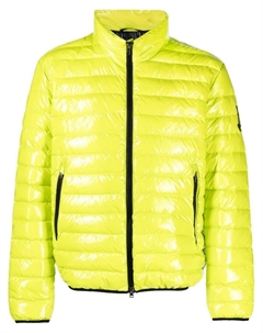 Пуховик на молнии, зеленый Herno