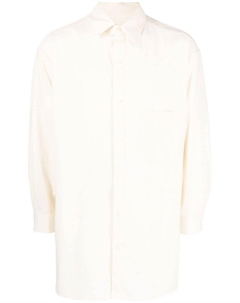 Рубашка с длинными рукавами и карманом, желтый Yohji yamamoto