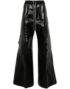 Широкие брюки Cargobelas, черный Rick owens