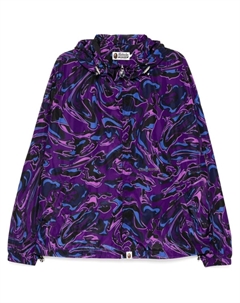 Джинсы с капюшоном и логотипом, фиолетовый A bathing ape®