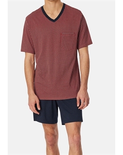 Пижама COMFORT SET, красный Schiesser