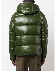 Глянцевый пуховик, зеленый Save the duck