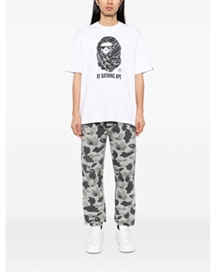 Спортивные брюки с камуфляжным принтом, серый A bathing ape®