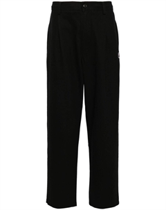 Брюки чинос с нашивкой-логотипом, черный A bathing ape®