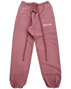 Спортивные брюки с надписью, розовый Fear of god essentials