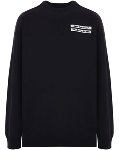 Толстовка с вышитым мотивом, черный Givenchy