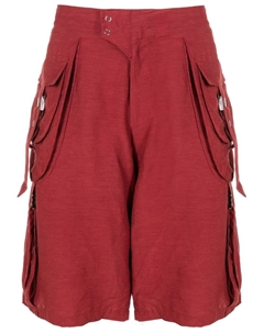 Шорты-бермуды из коллаборации с Mahaslama, красный Amir slama