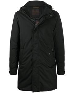 Парка с капюшоном, черный Moorer