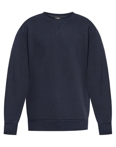 Хлопковая толстовка с v-образной вставкой, синий A.p.c.