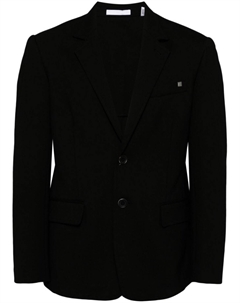 Классический блейзер на молнии, черный Helmut lang