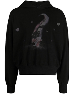 Худи с логотипом, черный We11done