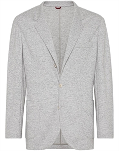 Кашемировый пиджак, серый Brunello cucinelli