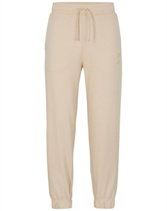 Спортивные брюки с тисненым логотипом, нейтральный цвет Hugo