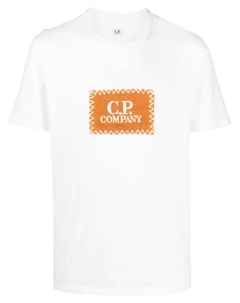 Футболка с логотипом, белый C.p. company