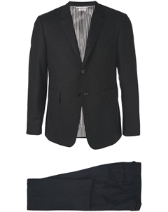 Однотонный строгий костюм, черный Thom browne