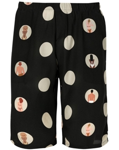 Шорты в горох, черный Amir slama