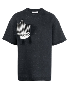 Джемпер с круглым вырезом, серый Jw anderson