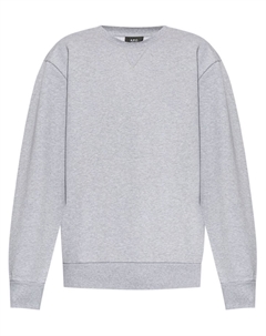 Хлопковая толстовка с v-образной вставкой, серый A.p.c.