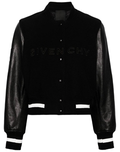 Бомбер Jacke на кнопках, черный Givenchy