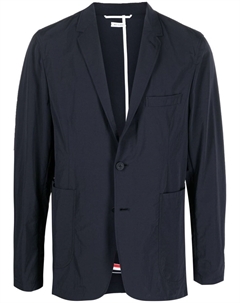 Двубортный пиджак, синий Thom browne