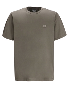 Футболка с нашивкой-логотипом, зеленый C.p. company