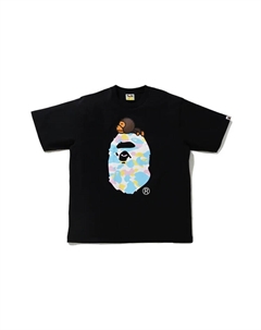 Футболка Ape Head Series для мужчин, серый A bathing ape®