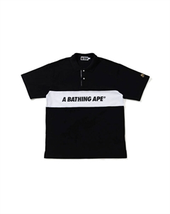 Мужская рубашка поло Bape, черный A bathing ape®