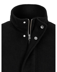 Куртка-бомбер на молнии с высоким воротом, черный Studio tomboy