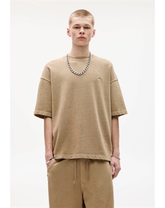 Базовая футболка SHORT SLEEVE, песочный Pull & bear