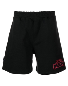 Спортивные шорты с вышитым логотипом, черный Msgm