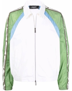 Бомбер с логотипом, белый Dsquared2