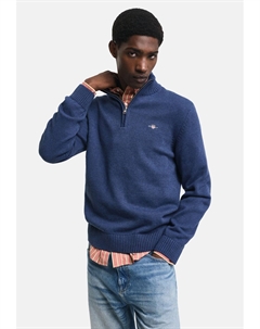 Свитер CASUAL HALF, темно-синий Gant