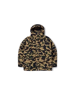 Пуховик мужской, желтый A bathing ape®
